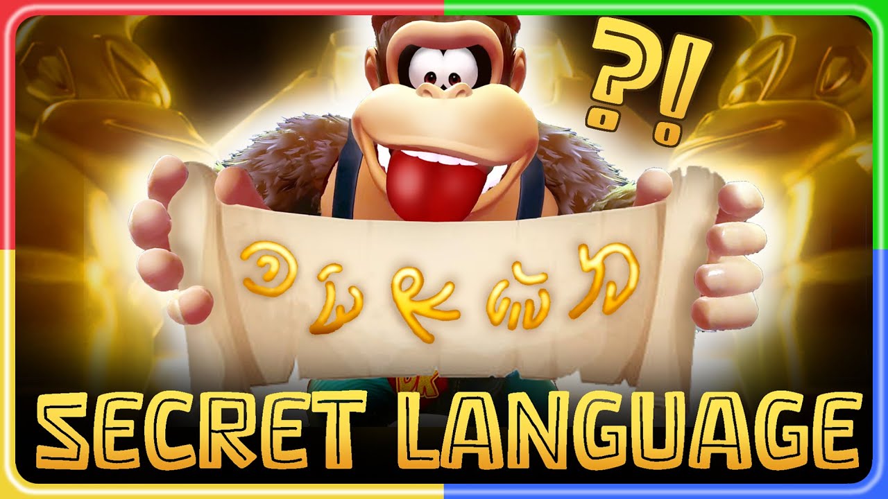 Я расшифровал древние обезьяньи свитки Donkey Kong Bananza