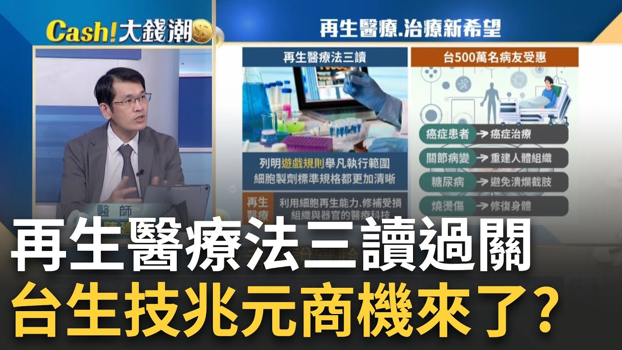 新護國群山!再生醫療法過關