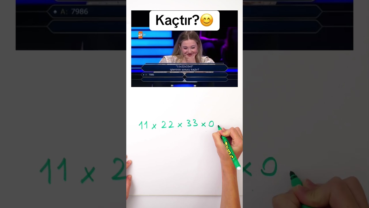 Sence Sorunun Cevabı Ka&ccedil;tır 🤔❓