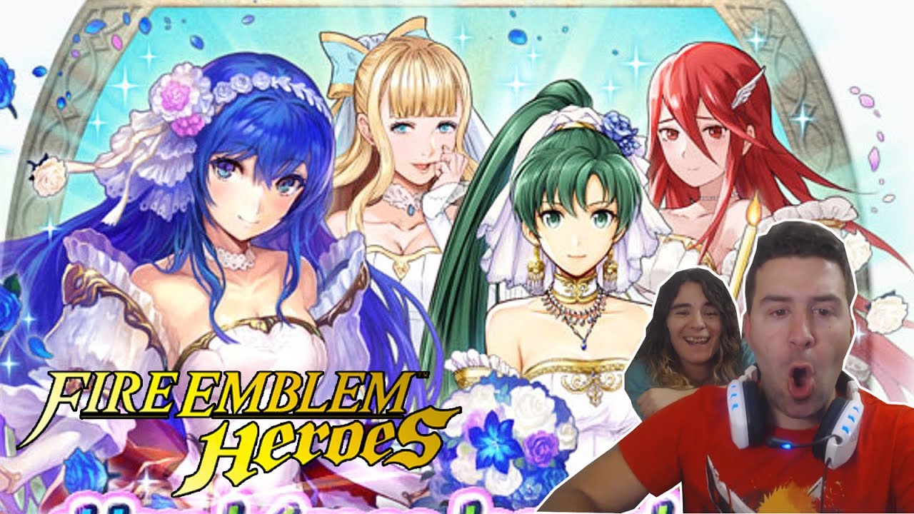 Invocando waifus con Lyra (Bendición Nupcial) ~ Fire Emblem Heroes