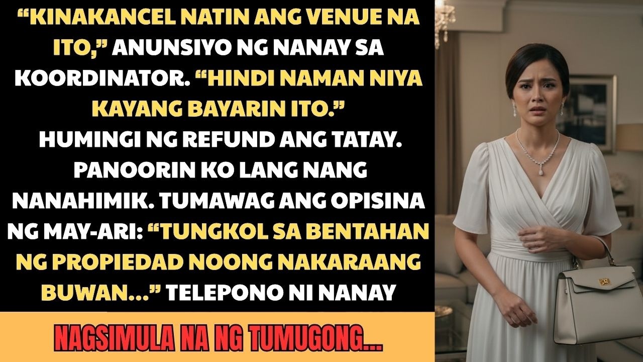 Sinubukan ng pamilya ko na kanselahin ang venue ng kasal ko —pero tinawagan sila pabalik ng may-ari…