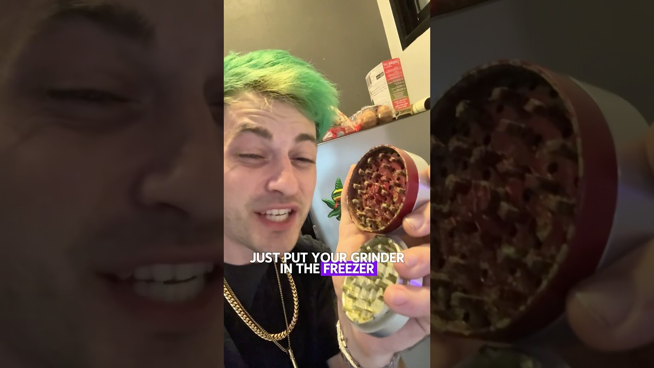 Can you clean a grinder with a freezer?
