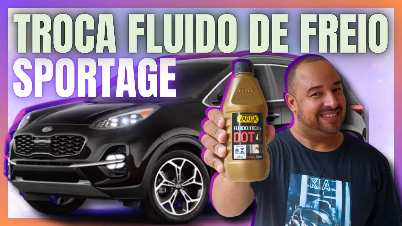 SANGRIA E TROCA DO FLUIDO DE FREIO DA SPORTAGE PASSO A PASSO DETALHADO COMO FAZER EM CASA