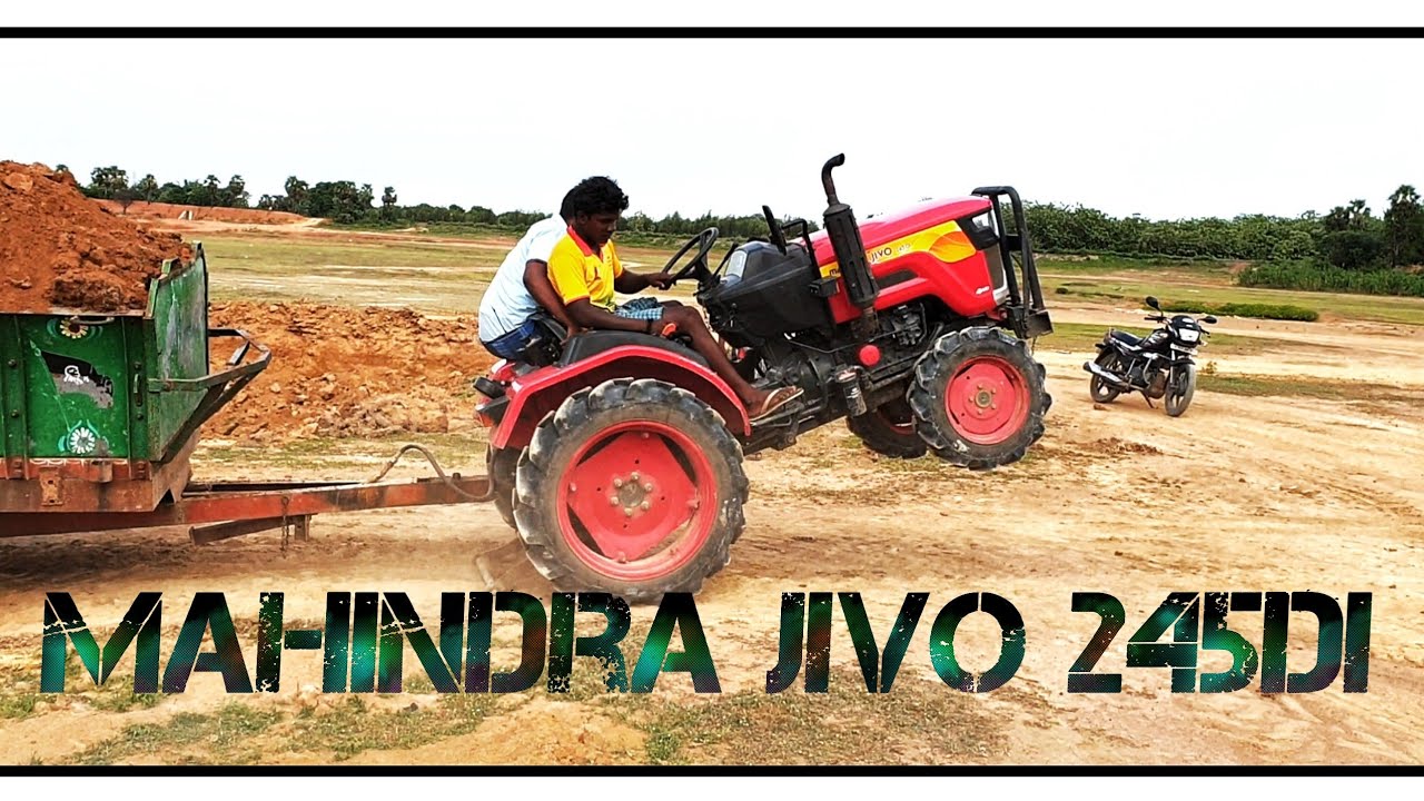 Mahindra jivo 245 pulling performance