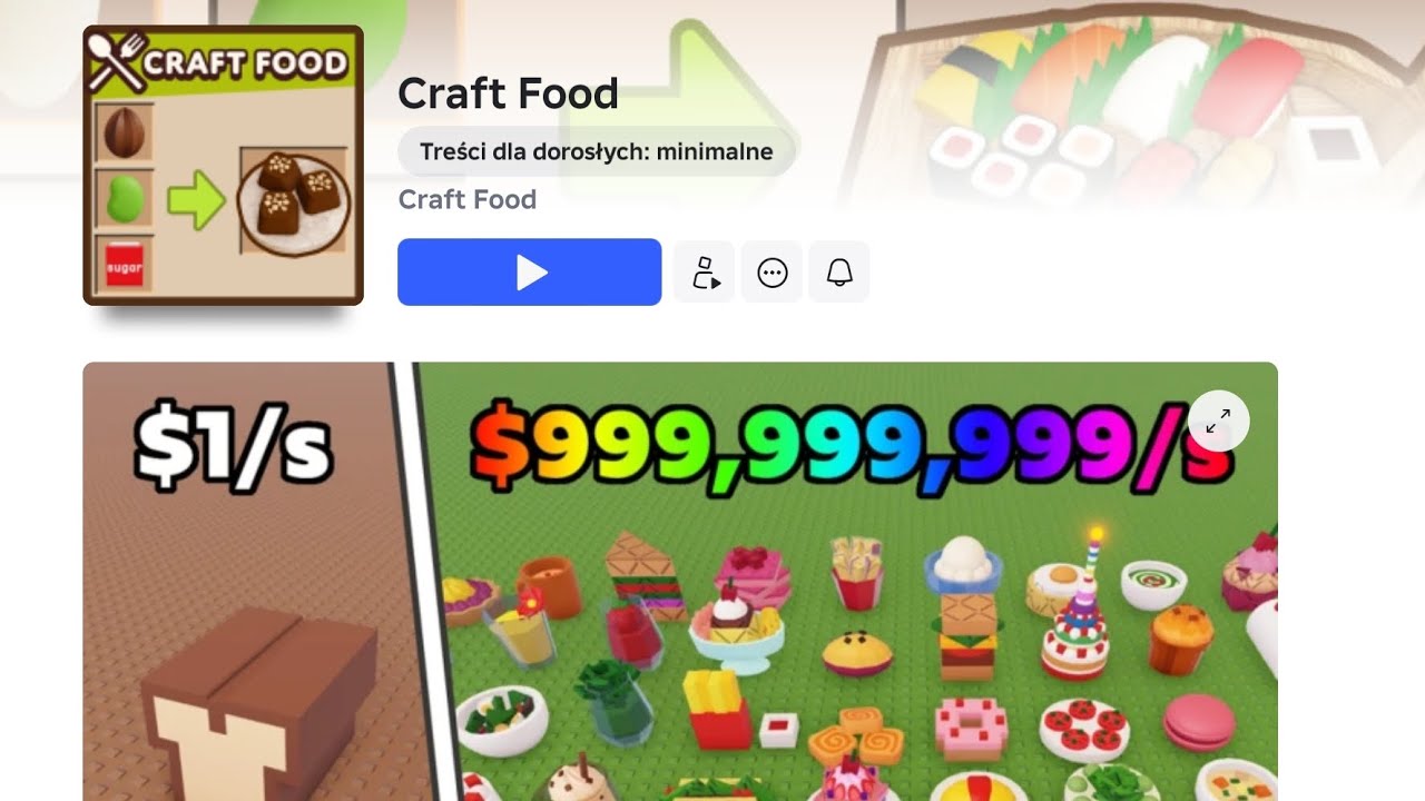 Tworzę nowe przepisy w Roblox | Nowy update 🍚