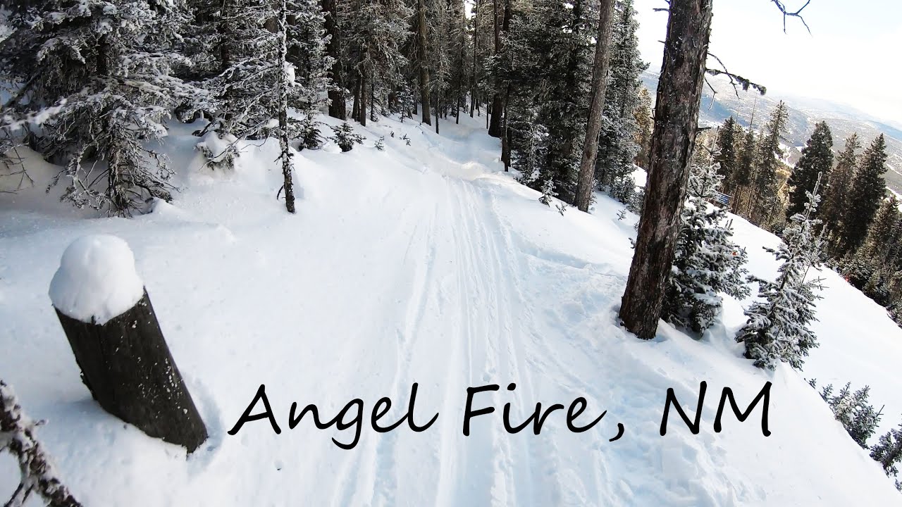 Skiing Through The Trees | Angel Fire, New Mexico