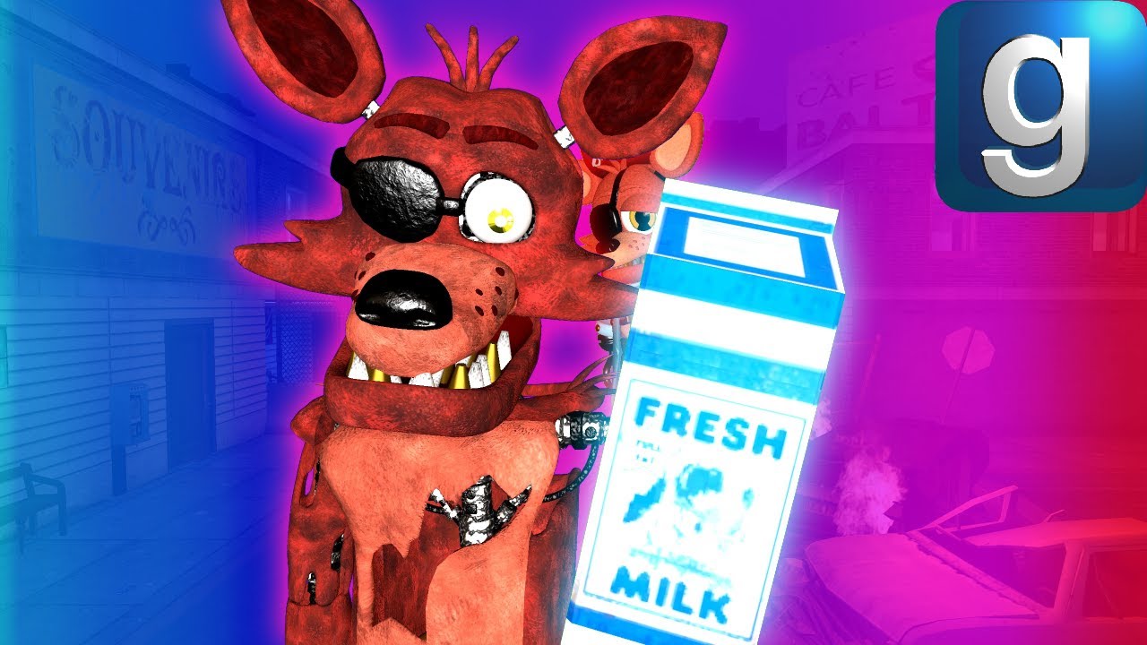 Gmod FNAF | Foxy's Quest To Get The Milk!