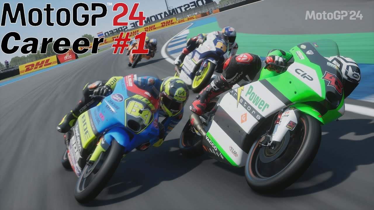 MotoGP 24 | Career Pt 1: Debut Race!!!