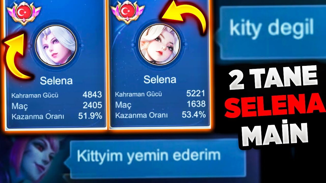 2 TANE TR SIRALAMALI SELENA MAİN BANA SALDI! KİTTY OLDUĞUMA İNANMADILAR!