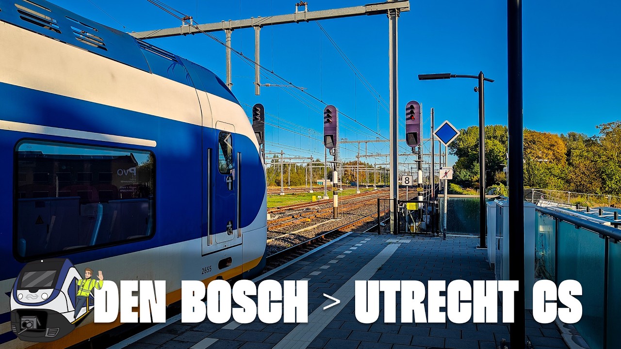 Op pad met de SLT! | Sprinter 's-Hertogenbosch - Utrecht Centraal (SLT)