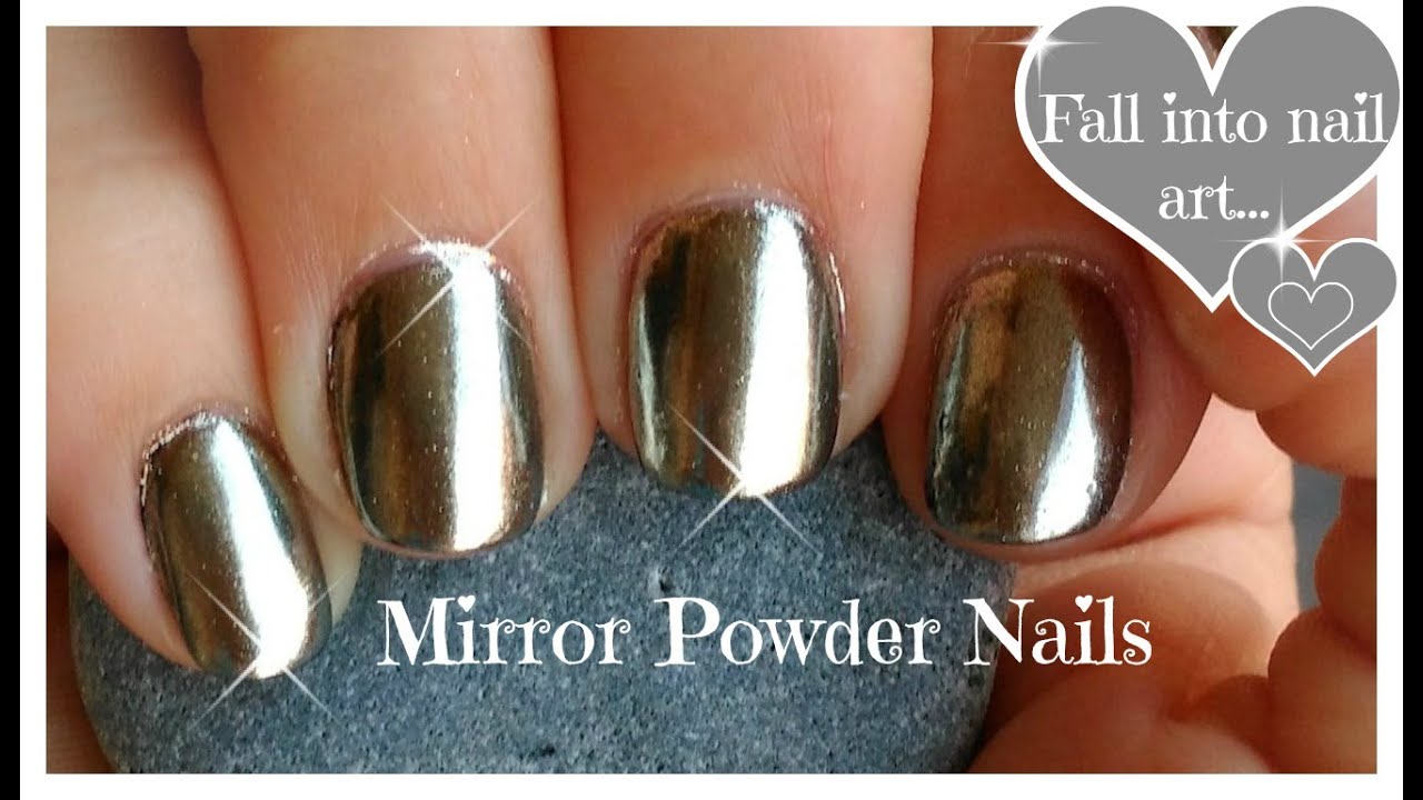 ♥ DIY,  Chrome Powder Mirror Nails on a Budget ♥
