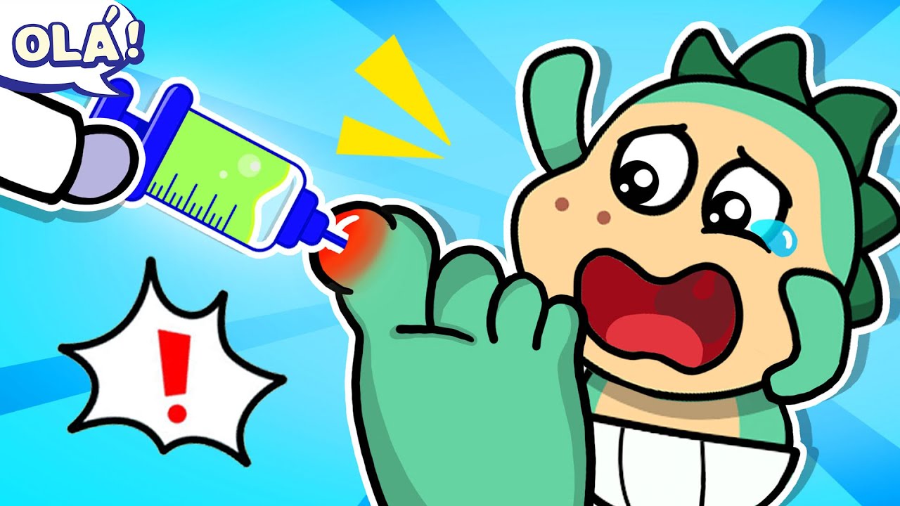 😱Oh, não!!!! Goo Foi Picado por Abelhas Irritadas!!😡🐝 O Que Aconteceu?! Histórias para Crianças