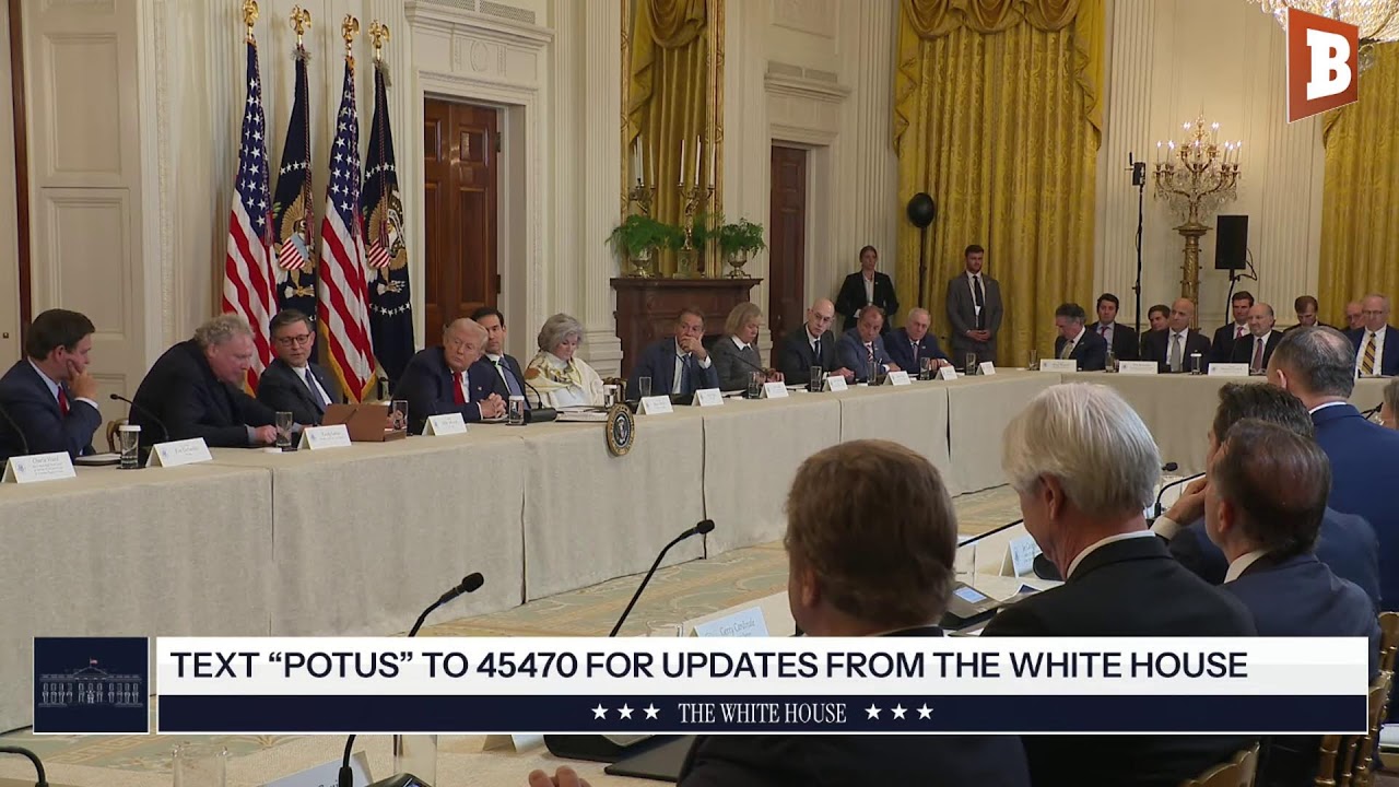 LIVE: President Trump Hosts Roundtable Discussion on College Sports...
