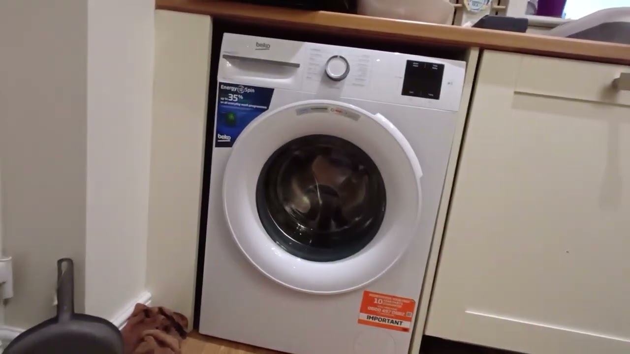 Beko Washing Machine Review On my mums Brand New 10KG energy Saver Washing Machine