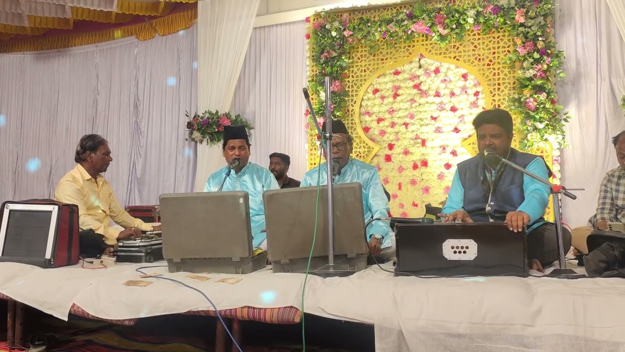 Mere Rashke Qamar live Munna Moin Qawwal And Party 