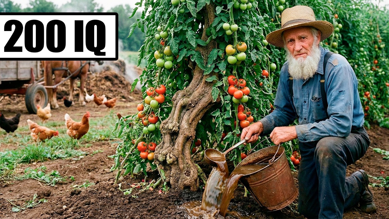 Why Amish Tomato Plants Grow Stronger Without Chemicals
