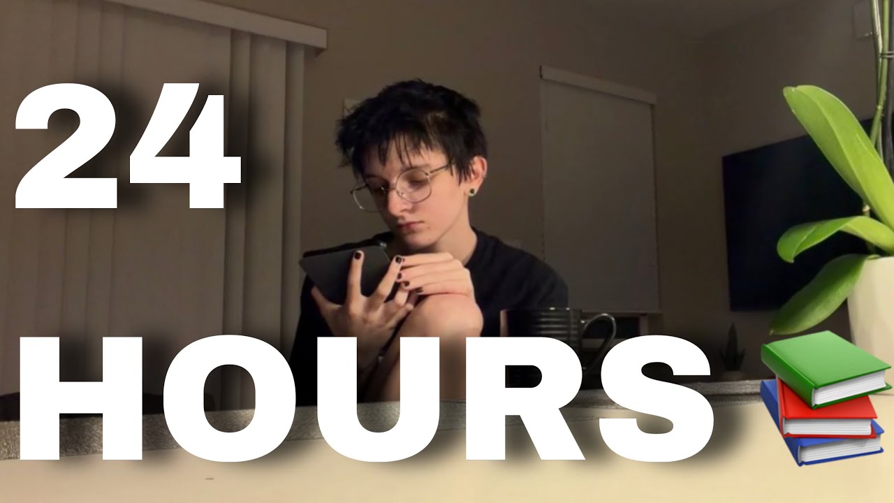 24 hour readathon (reading vlog 📚)