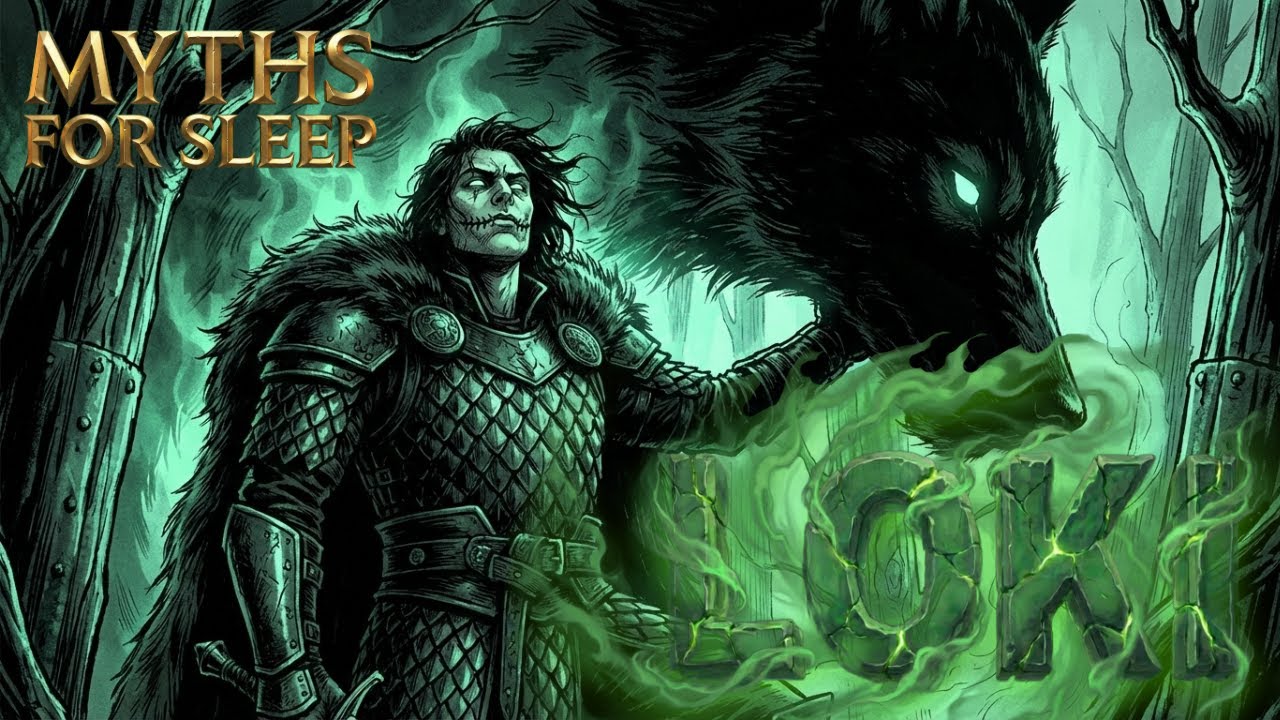 The Flickering Flame of Chaos Loki | Norse Mythology | Myths for Sleep