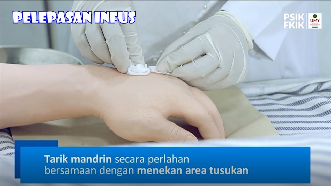 Pelepasan infus PSIK UMY