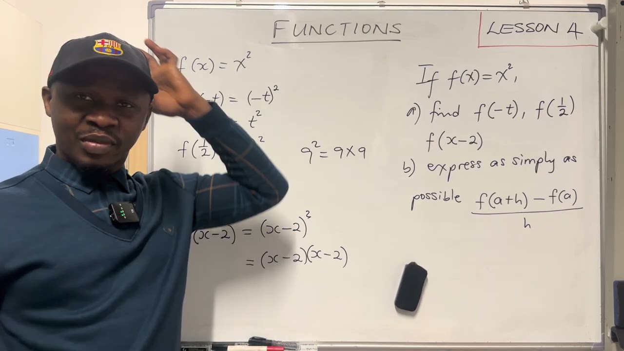 Functions : Lesson 4