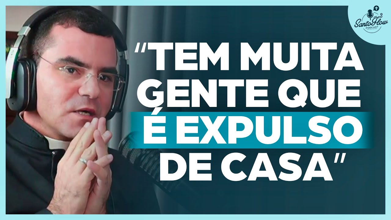 COMO LIDAR COM A HOMOSSEXUALIDADE EM CASA | Cortes do SantoFlow Podcast