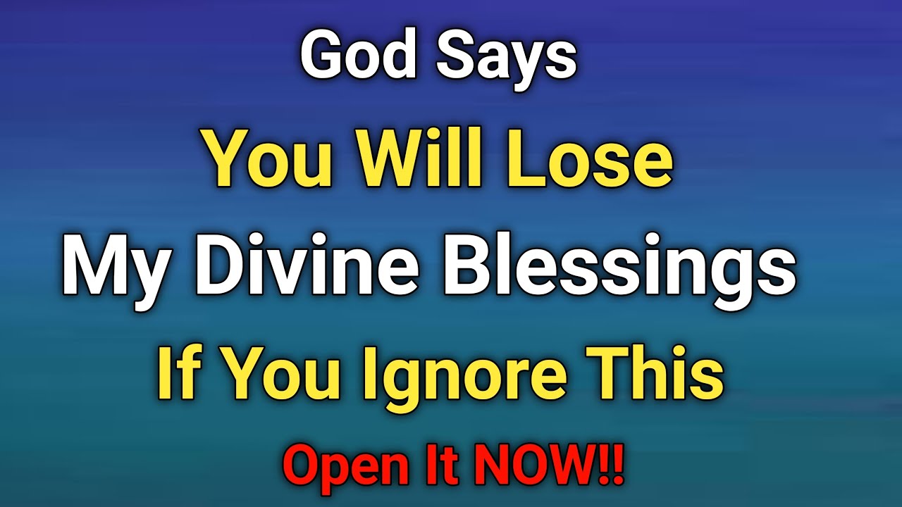 God sent you a divine blessing.s🙌 god message for you today