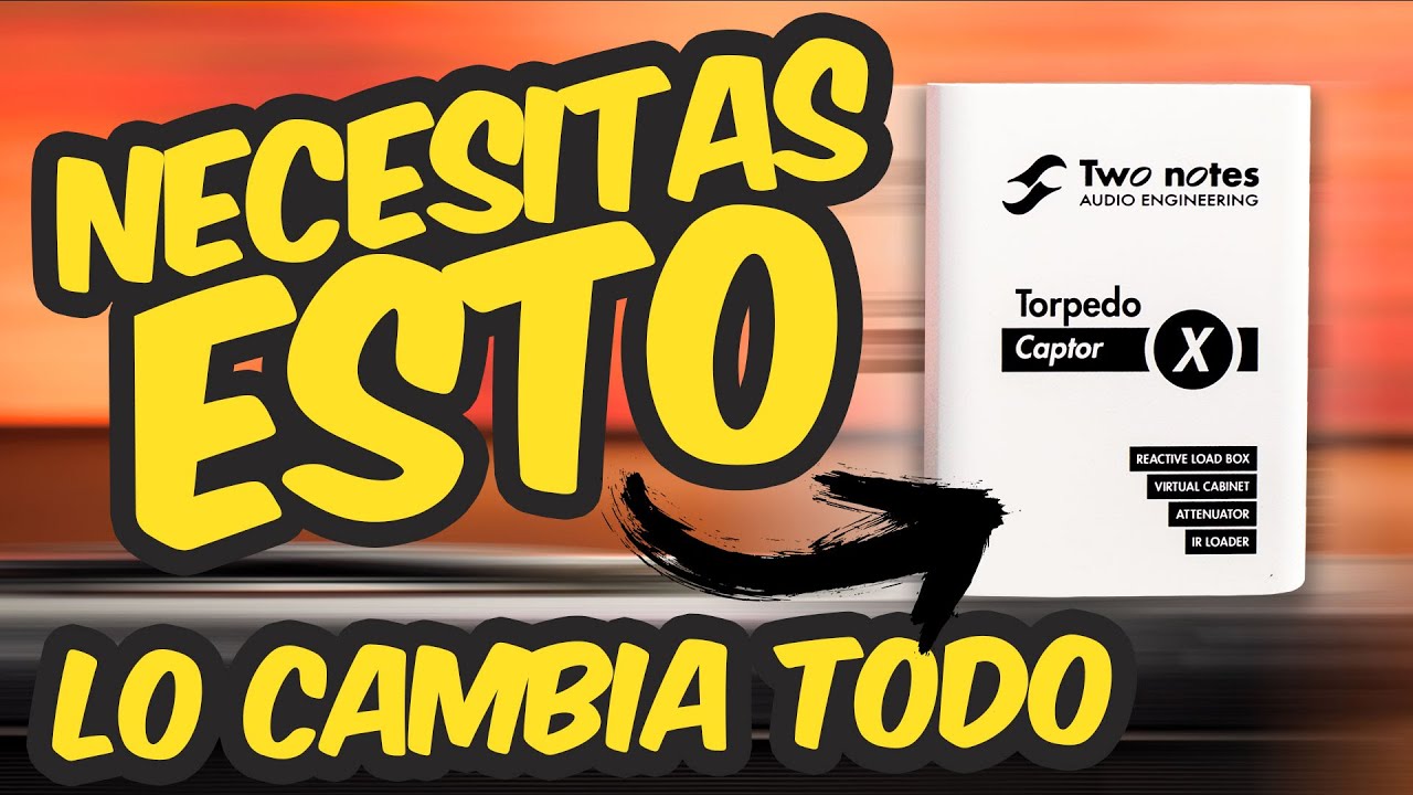 Esto CAMBIARÁ  tu manera de VER LA GUITARRA | GRABAR GUITARRAS Necesitas un CAPTOR X de Two Notes