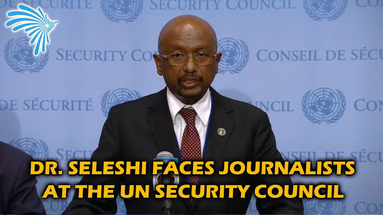 Dr. Seleshi Faces Journalists at the UN Security Council  @ArtsTvWorld