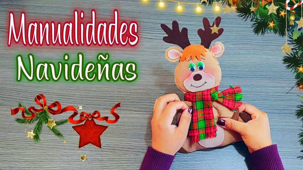 LINDAS Manualidades NAVIDE&Ntilde;AS 2025 / DIY CHRISTMAS / artesanato Natalino