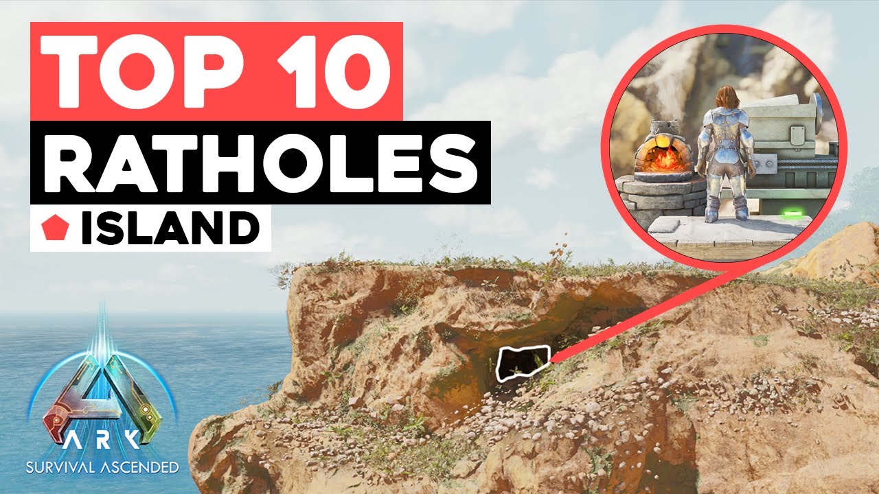 10 Unseen Hidden RATHOLES In ARK Survival Ascended