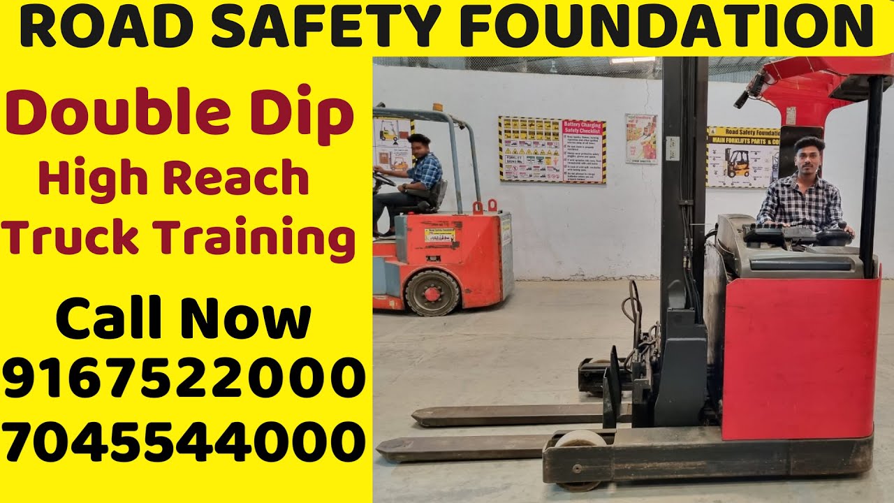 High Reach Truck - Double Dip Training in Mumbai, India, Call now 9167522000/7045544000 #DoubleDipRT