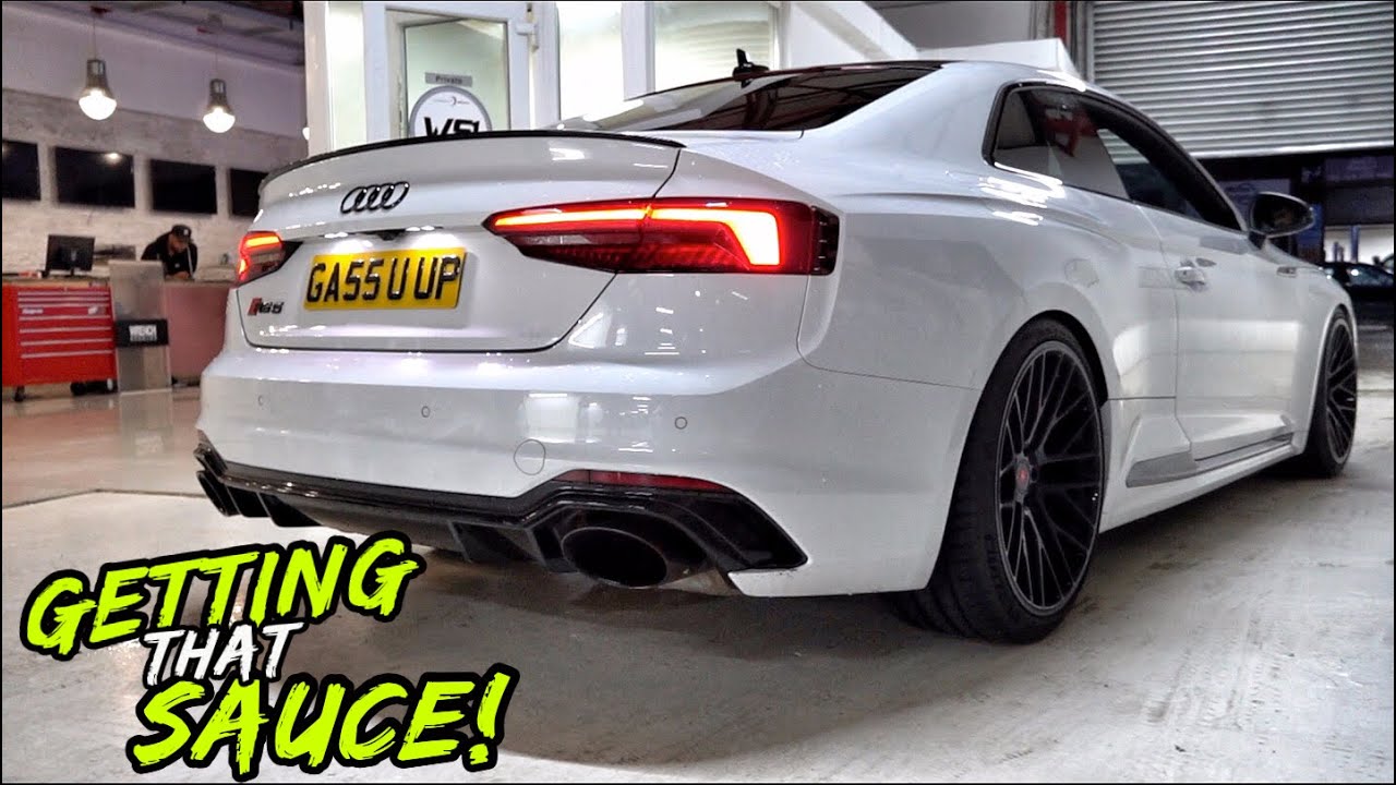 GETTING MORE SICK MODS ON THE AUDI RS5! *WRENCH STUDIOS*