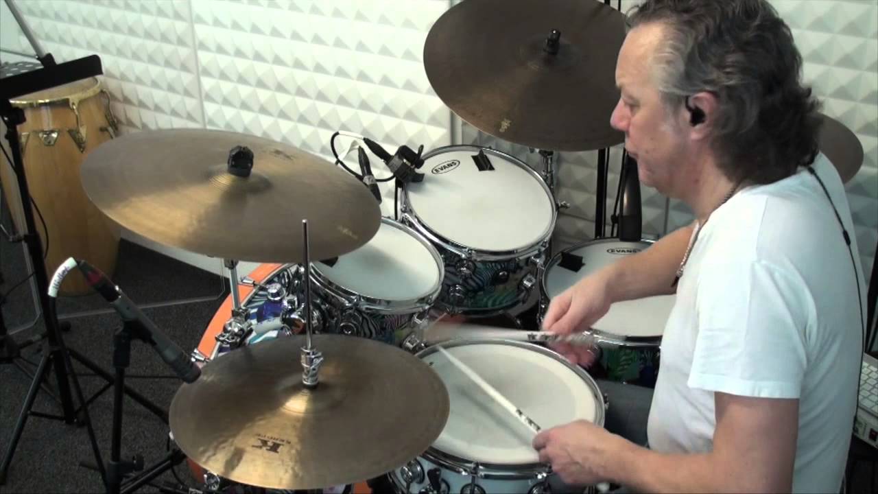 Orlando Ribar on Drums plays Nikolai Kapustin Etude Op.40 No. 1
