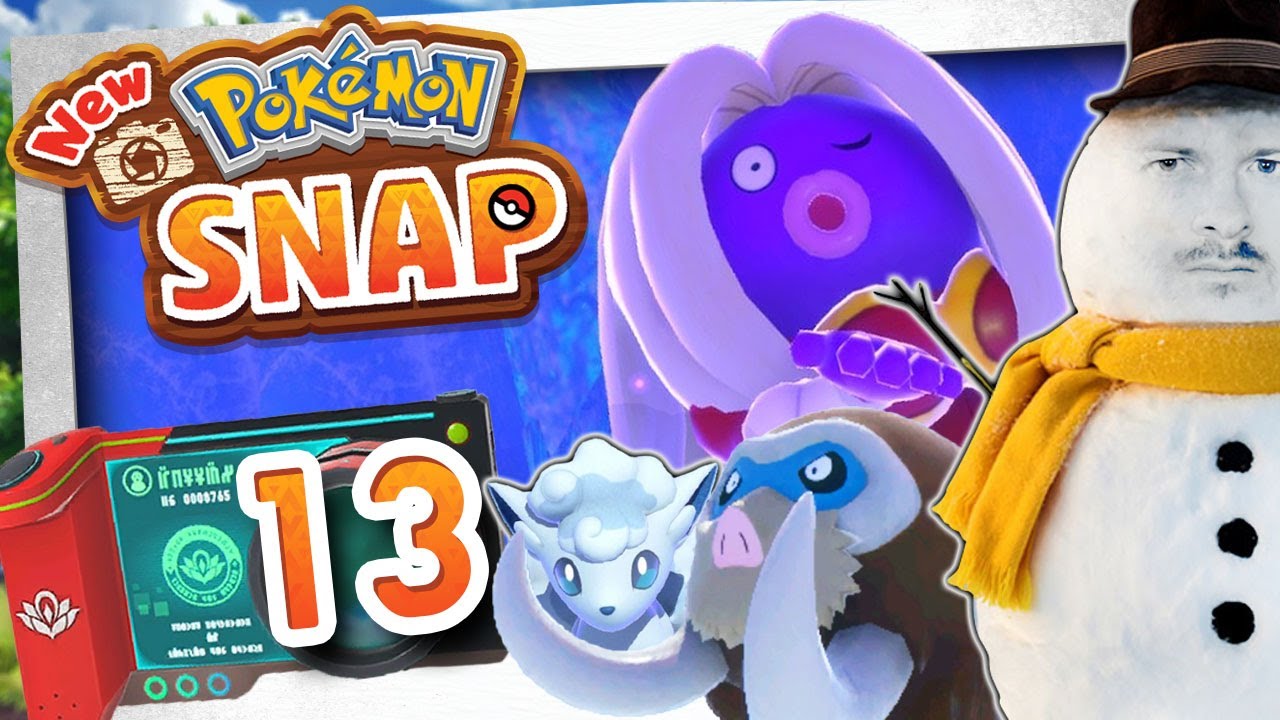 NEW POKÉMON SNAP 📷 #13: Eisige Fotos im frostigen Schneefeld