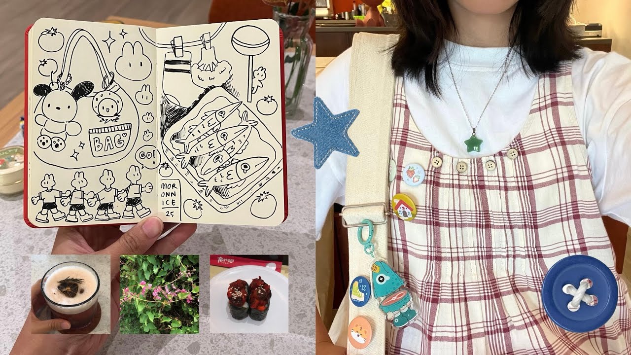 living alone in solo | my first kimbab | drawing | favorite songs lately