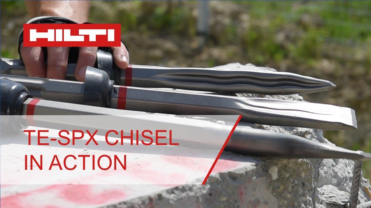 Hilti TE-SPX chisel introduction