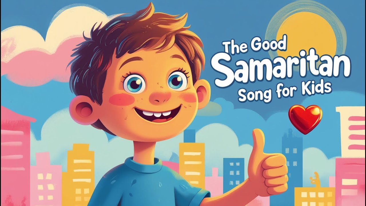 The Good Samaritan Song for toddlers | Bible Story Music Video