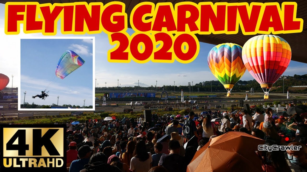 【4K】Flying Carnival 2020 San Lazaro Leisure Park Carmona, Cavite Philippines (Morning)