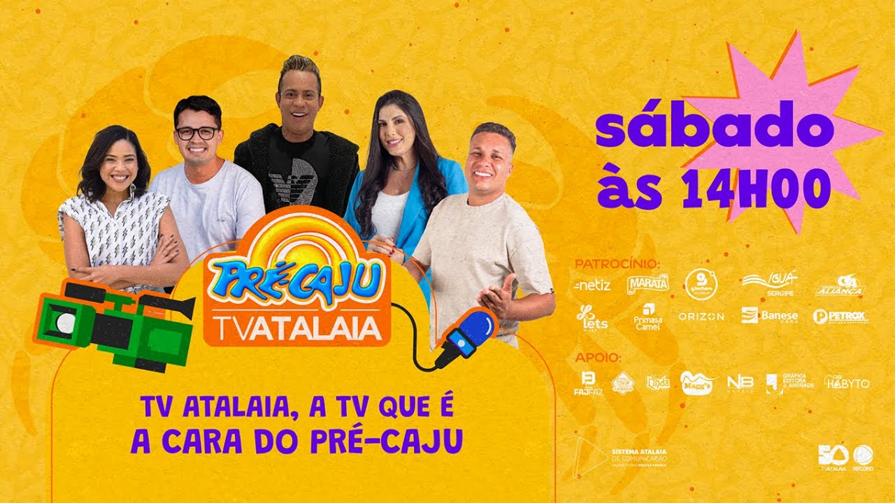 PR&Eacute;-CAJU 2025 AO VIVO - TV ATALAIA | S&Aacute;BADO - 15/11/2025