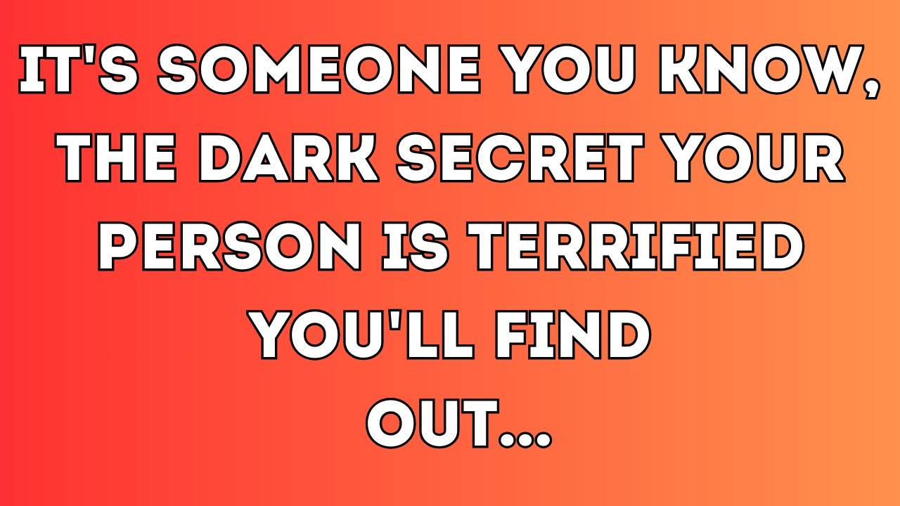 🛑Today god message | IT'S SOMEONE YOU KNOW. THE DARK SECRET... | #god #godmessage