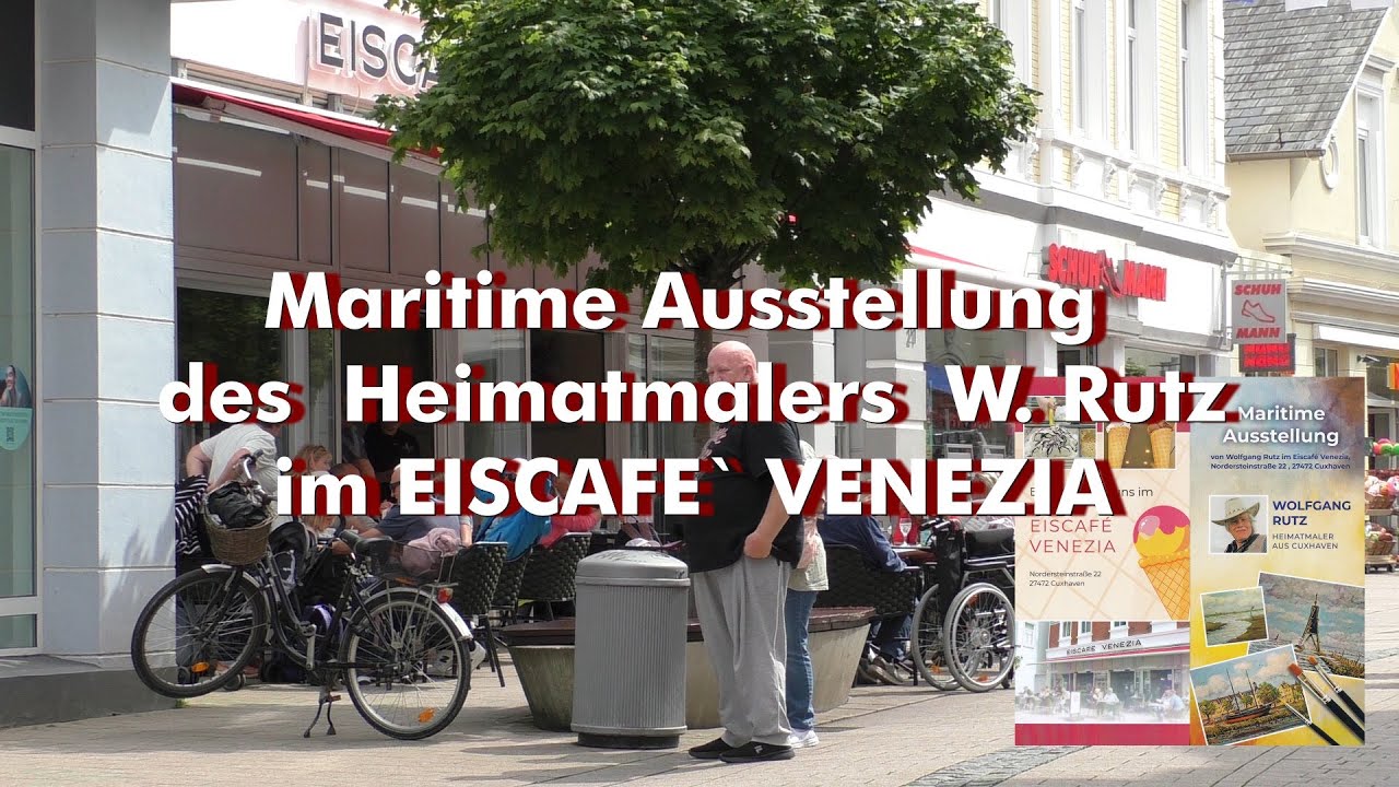 Maritime Ausstellung im Eiscaf&eacute; Venezia Cuxhaven