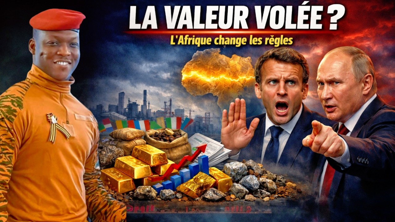 Ibrahim Traoré : 70 % de la richesse africaine captée ailleurs — la vérité que l’on cache
