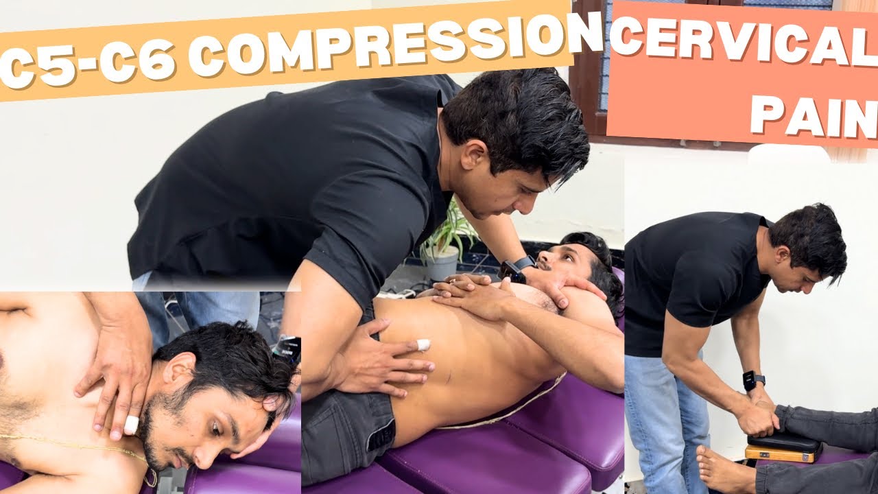 C5-C6 Cervical Pain Relief | Chiropractic Adjustment for Nerve Compression&rdquo;| Haldwani