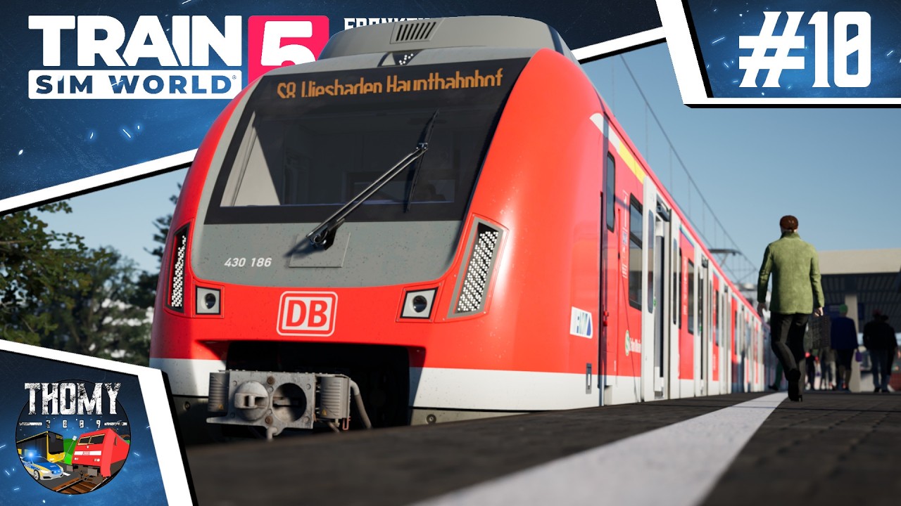 Train Sim World 5 🚂 #10 - Das neue Frankfurt S-Bahn DLC! 😍 [S8 & Fernzug | Frankfurt S-Bahn | BR430]
