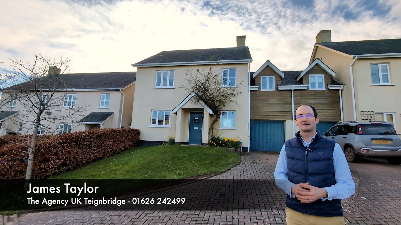 For Sale! A modern family home with stunning views in the beautiful Devon village of Christow.