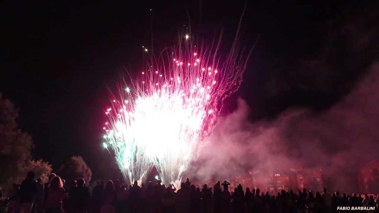 Spettacolo "Pyromusicale" a Mondovì