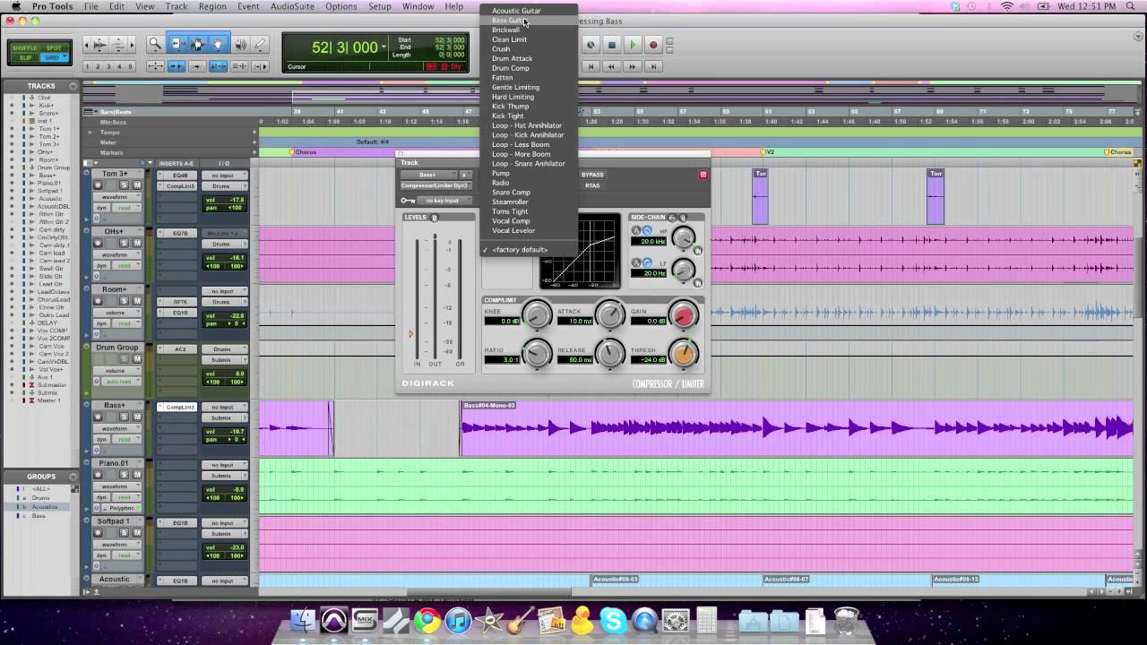 5 минут до лучшего микса: компрессия бас-гитары - TheRecordingRevolution.com