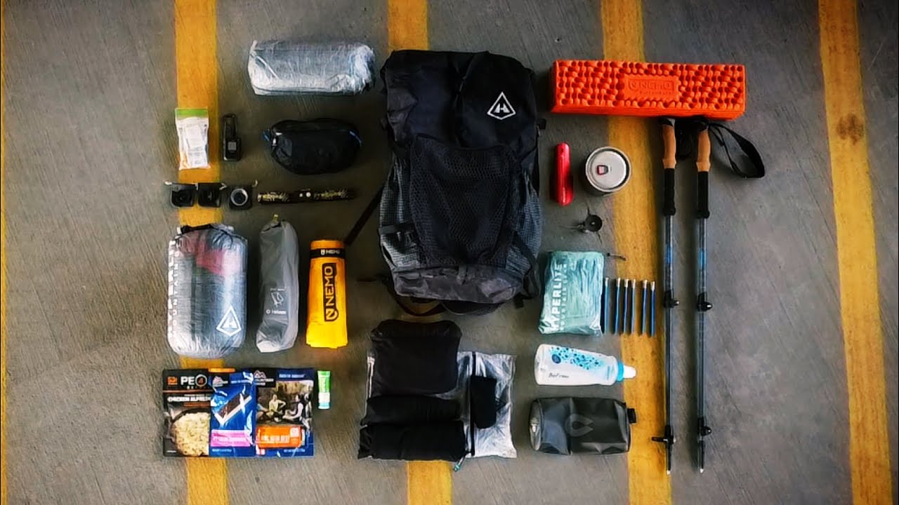 2 Day backpacking GEAR LIST