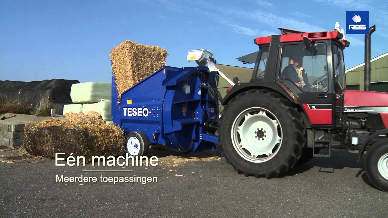 RBS voertechniek: Teseo stro en silage verdeler