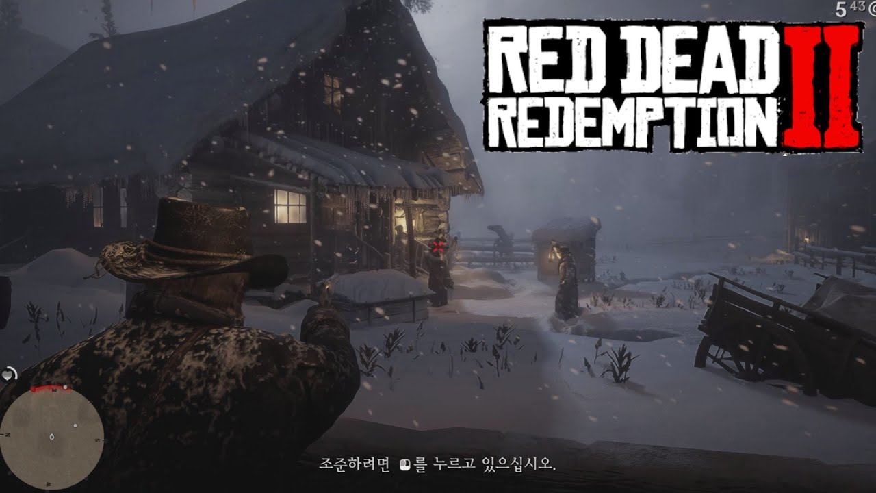[1화]무법지대 카우보이 생활 - 레드데드리뎀션2 (Red Dead Redemption 2)